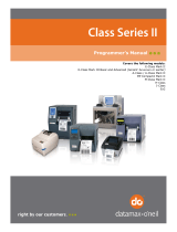 Datamax E-Class Mark II User manual