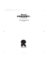 Revell Concerta B12 User manual