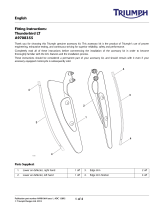 TRIUMPH A9708355 Fitting Instructions