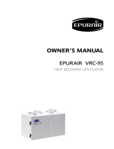 Epurair VRC-95 Owner's manual