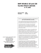Clemco ZERO BNP DOUBLE 220 User manual