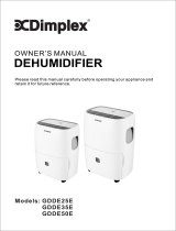 Dimplex GDDE50E User manual