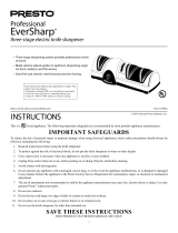 Presto EverSharp User manual