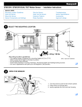 Honeywell DT8012F4 Installation guide