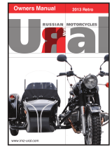 URAL Motorcycles Gear up patrol tourist 2007 Owner's manual