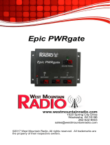 West Mountain Radio Epic PWRgate Operating instructions