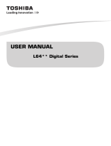 Toshiba 47L6463 User manual