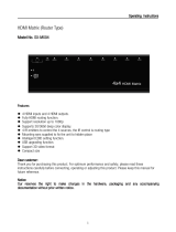 Digital Life SX-MX04 Operating Instructions Manual