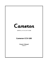 Cameron CCV-100 Owner's manual