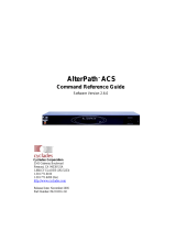 Cyclades AlterPath ACS Command Reference Manual