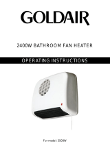 Goldair 3508W Operating Instructions Manual