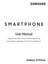 Samsung Galaxy J3 Prime User manual