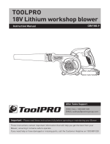 ToolPro CBV18G.9 User manual
