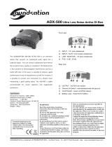 soundsation ADX-500 User manual