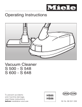 Miele S 500 Owner's manual