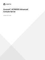 Vertiv Avocent ACS 6000 Advanced Console Server User manual