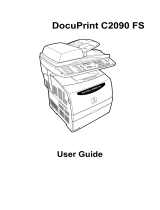 Fuji Xerox DocuPrint C2090 FS User manual