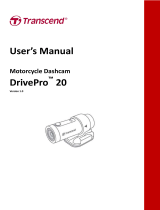 Transcend DrivePro 20 User manual