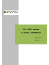 Fibocom G610 Hardware User Manual