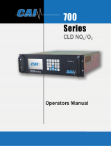 CAI 700 CLD Series User manual