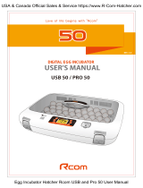 Rcom UX-50 User manual