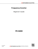 Mitsubishi Electric FR-A846 Beginner's Manual