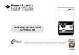 Douwe Egberts Cafitesse 300 Operating Instructions Manual