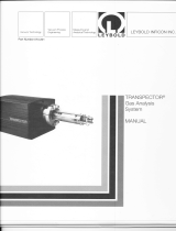 LEYBOLD 911-041-P1 User manual