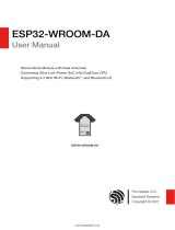 Espressif ESP32­-WROOM-­DA Stand­Alone Module User manual