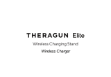 Theragun Elite Wireless Charging Stand Operating instructions