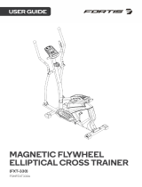 Fortis FSMFEXT330A Magnetic Flywheel Elliptical Cross Trainer User guide