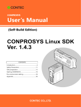 Contec CONPROSYS SDK Owner's manual