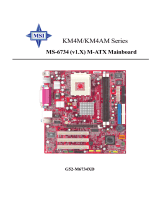 MSI KM4AM User manual