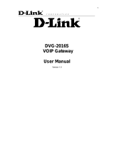 D-Link DVG-2016S User manual
