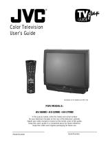 Philips 27-COLOR TV W-PIP-REMOTE-DBX STEREO 27PS60S User manual