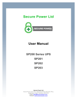 Secure Power SP201 User manual