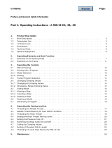 Duerkopp Adler 550-12-24 Owner's manual