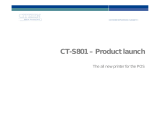 Citizen CT-S801 User manual