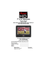 Access HD PTV 7000 User manual