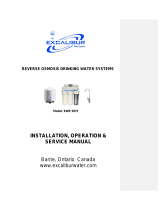 Excalibur Water Systems EWR 5075 User manual