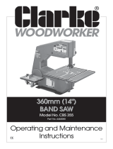 Clarke Woodworker CBS 355 Specification