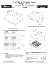 Dacor EH4212 User manual