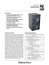 Electro-Voice Precision P3000 User manual