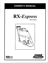 Clean master RX-Express Owner's manual