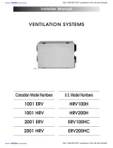 Broan ERV200HC Installation guide