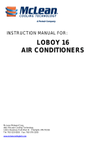 McLean Cooling Technology LOBOY 16 User manual