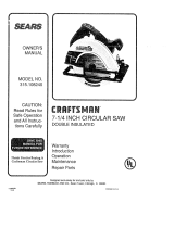 Craftsman 315108240 Owner's manual