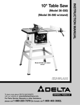 Delta 36-550 User manual