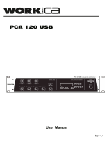 WorkproCA PCA 120 USB User manual