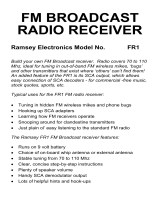 Ramsey Electronics FR1 User manual